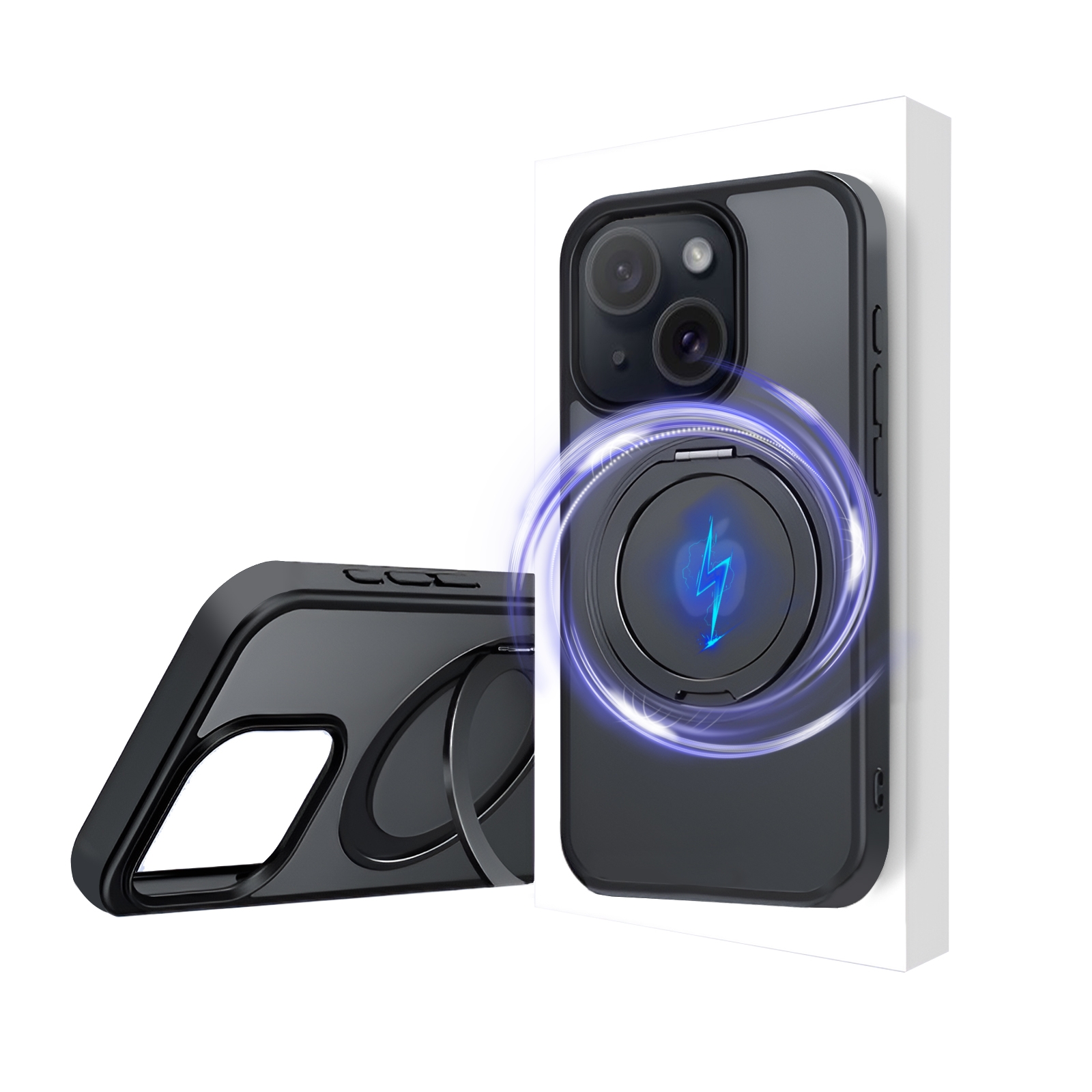ZENCASE ブラックケース — MagSafe対応